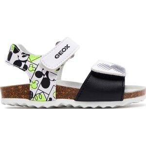 Sandály Geox B Sandal Chalki Boy B152QC 000BC C0552 M Bílá