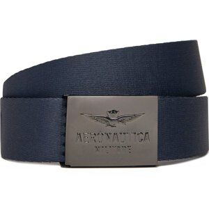 Pánský pásek Aeronautica Militare 251CI299CT3209 Tmavomodrá