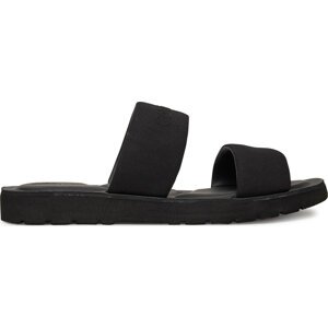 Sandály Calvin Klein Double Strap Cv Logo HM0HM01801 Černá