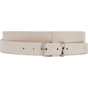 Dámský pásek Calvin Klein Ck Must Organic Loop Belt 25Mm K60K613234 Bílá