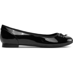 Baleríny Clarks Couture Bloom 261154754 Černá
