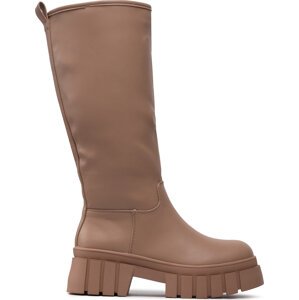 Kozačky DeeZee ZAL90099Y-3 Hnědá