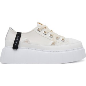 Plátěnky Inuikii Matilda Canvas Low 30102-025 Bílá