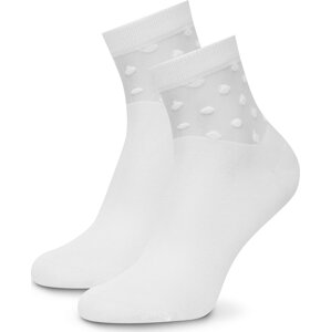 Ponožky Nine West KR_NW_STREET_W_SS25 (2 PACK) Bílá