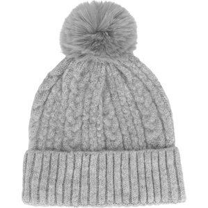 Čepice JENNY 4W3-002-AW24 Šedá