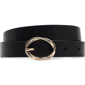 Dámský pásek Tommy Hilfiger Th Chic 2.5 AW0AW17251 Černá