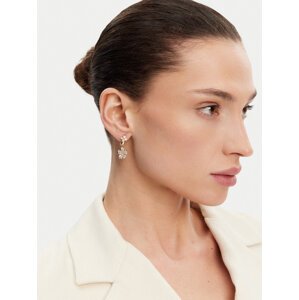 Naušnice Guess JUBE05 105JW Zlatá
