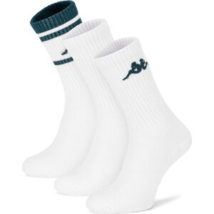 Ponožky Kappa KR_SUPERT_SS25 (3-PACK) Bílá