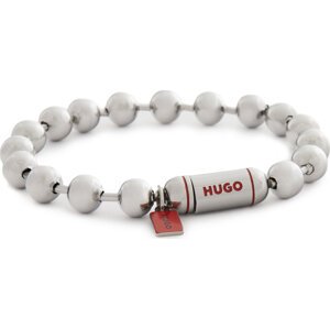 Náramek HUGO E-Ballchain2-Bra 50532320 Stříbrná