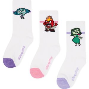 Ponožky INSIDE OUT 2 ACCCS-SS25-337PIO(3-PACK) Bílá