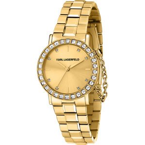 Hodinky KARL LAGERFELD R0553100503 Zlatá