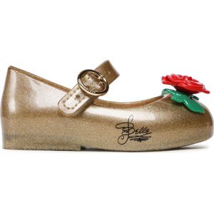 Baleríny Melissa Mini Melissa Sweet Love+Disney 33447 Zlatá