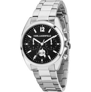 Hodinky KARL LAGERFELD R0553101504 Stříbrná