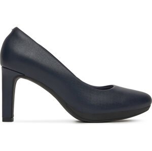 Lodičky Clarks Ambyr Joy 261626674 Tmavomodrá