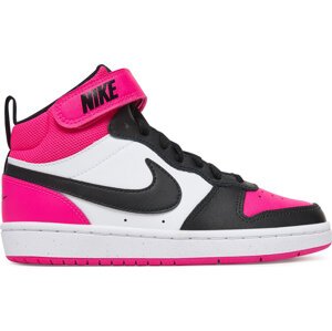 Sneakersy Nike Court Borough Mid 2 Bg HV0933 100 Růžová