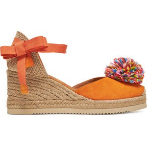 Espadrilky Unisa Cecil Ks Oranžová