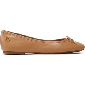 Baleríny LAUREN RALPH LAUREN Jayna 802824650015 Hnědá