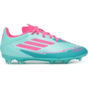 Boty na fotball adidas F50 League Messi Firm/Multi-Ground IH0931 Tyrkysová