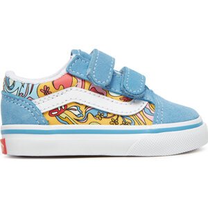 Sneakersy Vans Old Skool V VN000CS6BOX1 Světle modrá