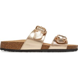 Nazouváky ONLY Shoes Onlmaxi-13 Pu Strap Buckle 15331392 Zlatá