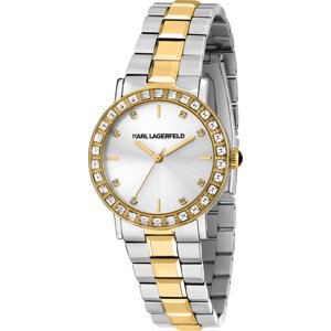 Hodinky KARL LAGERFELD R0553100509 Stříbrná