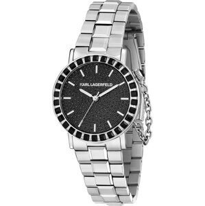 Hodinky KARL LAGERFELD R0553100505 Stříbrná