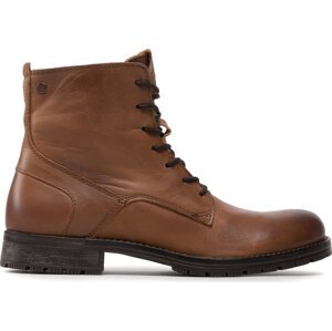 Kozačky Jack&Jones Jfworca 12161906 Hnědá