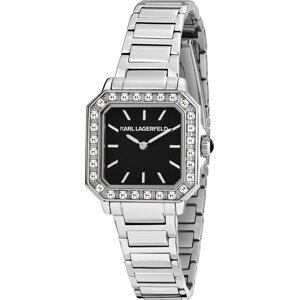 Hodinky KARL LAGERFELD R0553102502 Stříbrná