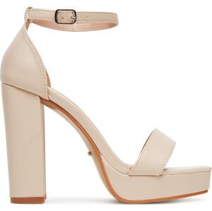 Sandály DeeZee LE601-19 Écru