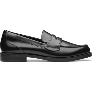 Mokasíny Clarks Straven Edge 26181277 Černá
