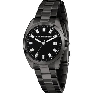 Hodinky KARL LAGERFELD R0553101513 Černá