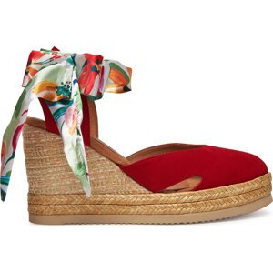 Espadrilky Unisa Cibolo Ks Červená