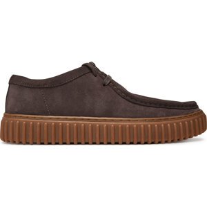 Polobotky Clarks Torhill Lo 26181386 Hnědá