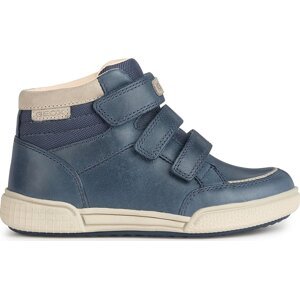 Kotníková obuv Geox J Poseido Boy J16BCB 0CLFU C0661 S Tmavomodrá