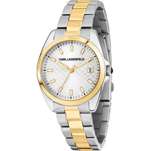 Hodinky KARL LAGERFELD R0553101507 Stříbrná