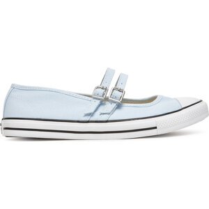 Baleríny Converse Chuck Taylor All Star Dainty Mary Jane A13799C Světle modrá