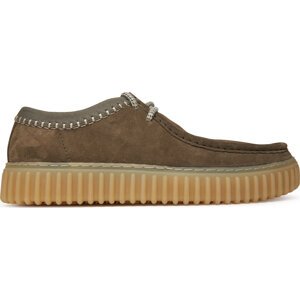 Polobotky Clarks Torhill Low 26180905 Zelená