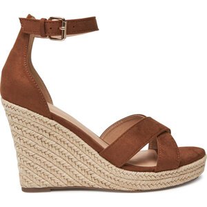 Espadrilky ONLY Shoes Onlamelia-18 Mf Wedge 15335555 Hnědá