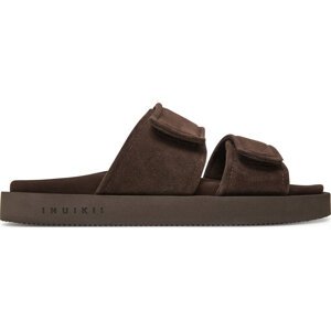 Nazouváky Inuikii Suede Double Band 50102-510 Hnědá