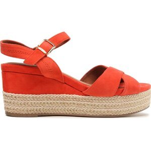 Espadrilky Tamaris 1-28001-20 Červená