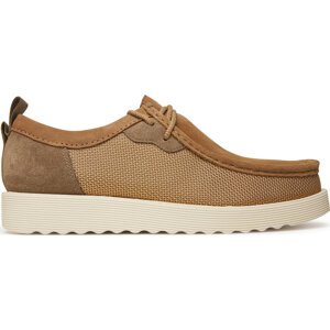 Polobotky Clarks Wallabee FTR 2 Lo 26181388 Hnědá