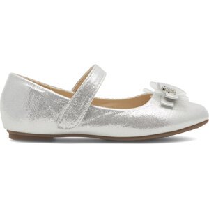 Baleríny Nelli Blu CM22063-3 Stříbrná