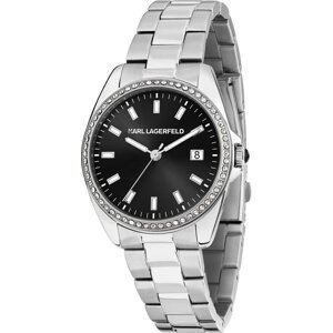 Hodinky KARL LAGERFELD R0553101511 Stříbrná