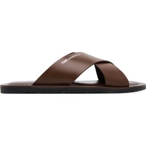 Nazouváky KARL LAGERFELD Kastor III KL70214 Hnědá