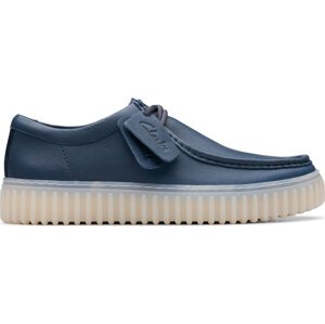 Polobotky Clarks Torhill Lo 26176216 Tmavomodrá