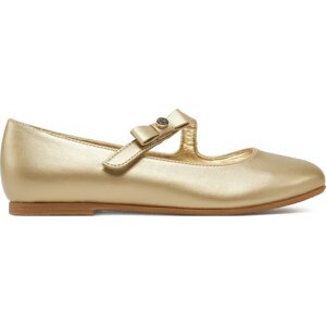 Baleríny Calvin Klein Jeans Ballerina V4A3-83042-1322 S Zlatá