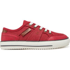 Sneakersy Wrangler COOTER C LOW JR 20251085.49B Červená