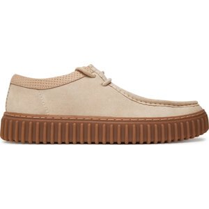 Polobotky Clarks Torhill Low 26180906 Écru