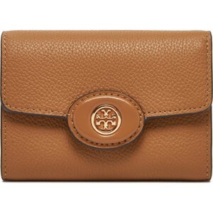 Malá dámská peněženka Tory Burch 165002 Hnědá