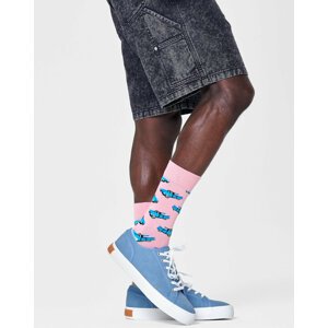 Klasické ponožky Unisex Happy Socks CAD01-3000 Růžová